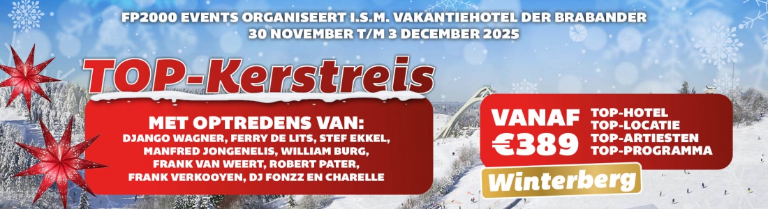 TOP-Kerstreis 30 nov. t/m 03 dec. 2025