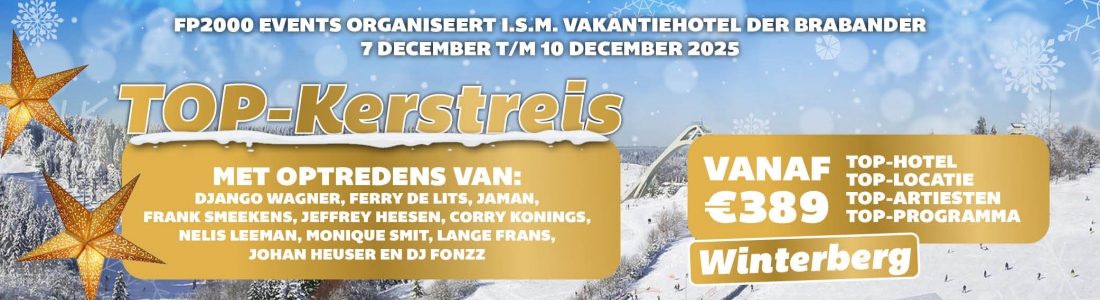 TOP-Kerstreis 7 t/m 10 december 2025