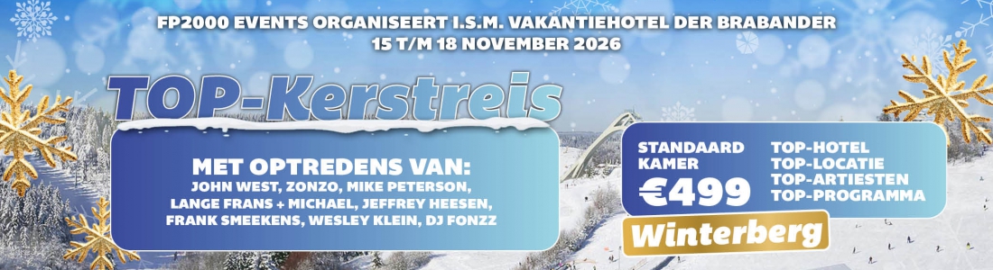 TOP-Kerstreis 15 t/m 18 november 2026