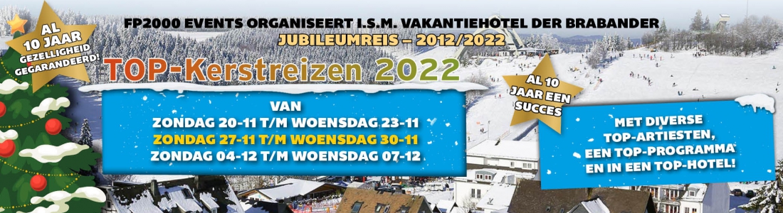 TOP-Kerstreis 20-23 november 2022