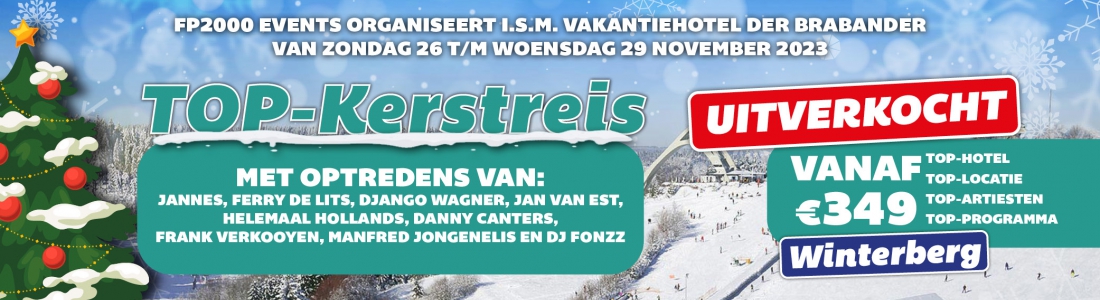 TOP-Kerstreis 26-29 november 2023