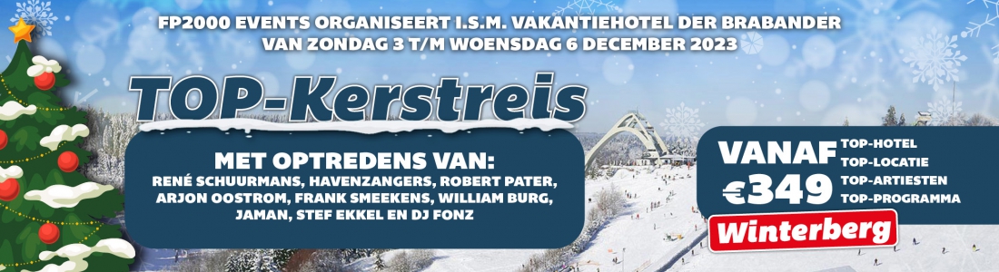 TOP-Kerstreis 3-6 december 2023