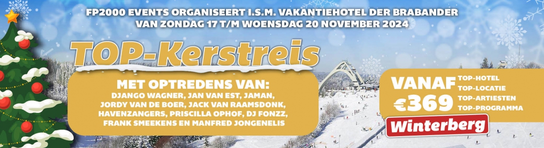 TOP-Kerstreis 17 t/m 20 november 2024