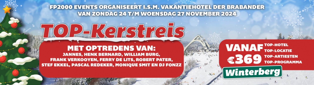 TOP-Kerstreis 24 t/m 27 november 2024