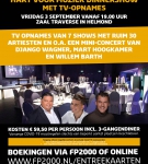 Hart voor Muziek Dinnershow met Tv-opnames