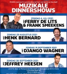 FP2000 Dinnershows verplaatst naar augustus en september