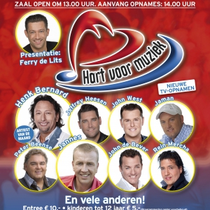 Hart voor Muziek op 24 januari te gast bij de Dorsvlegel in Vinkel