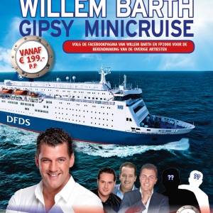 Ook Rinus Werrens aan boord van de Gipsy minicruise van Willem Barth 2020