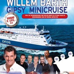 Willem Barth geeft ook talent de kans tijdens zijn Gipsy Minicruise 2020