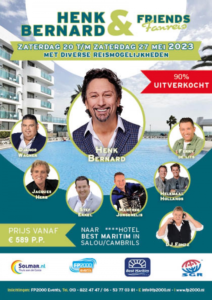 Henk Bernard & Friends fanreis 2023