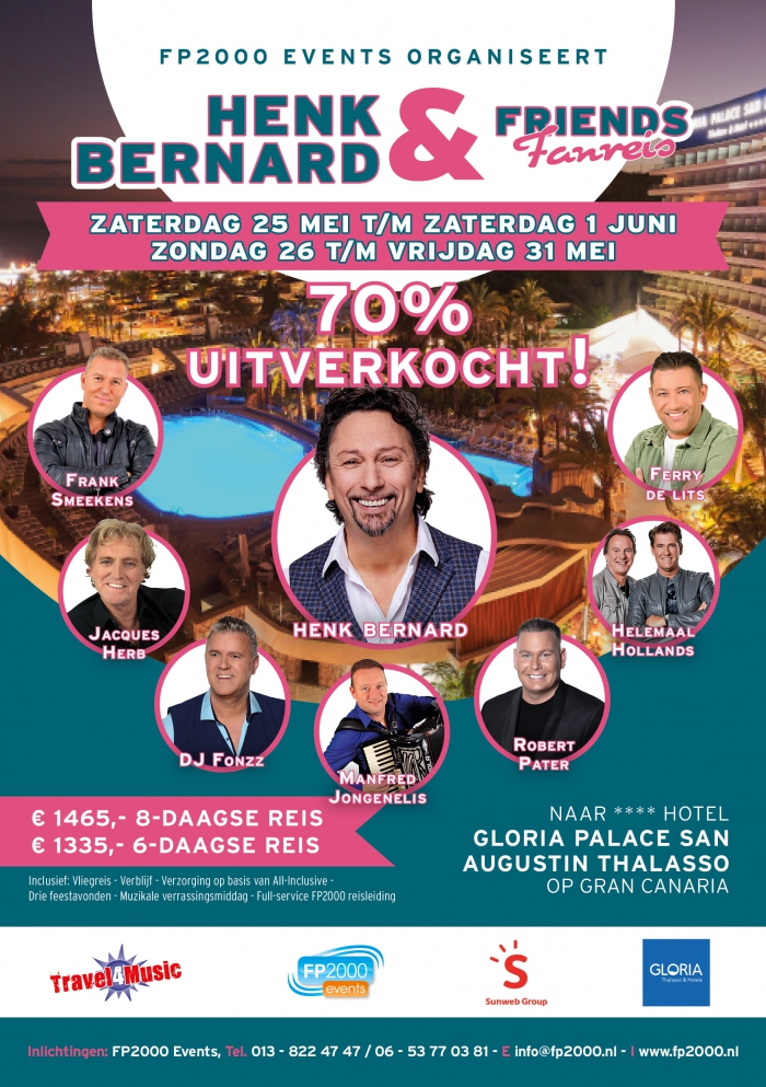 Henk Bernard & Friends fanreis 2024
