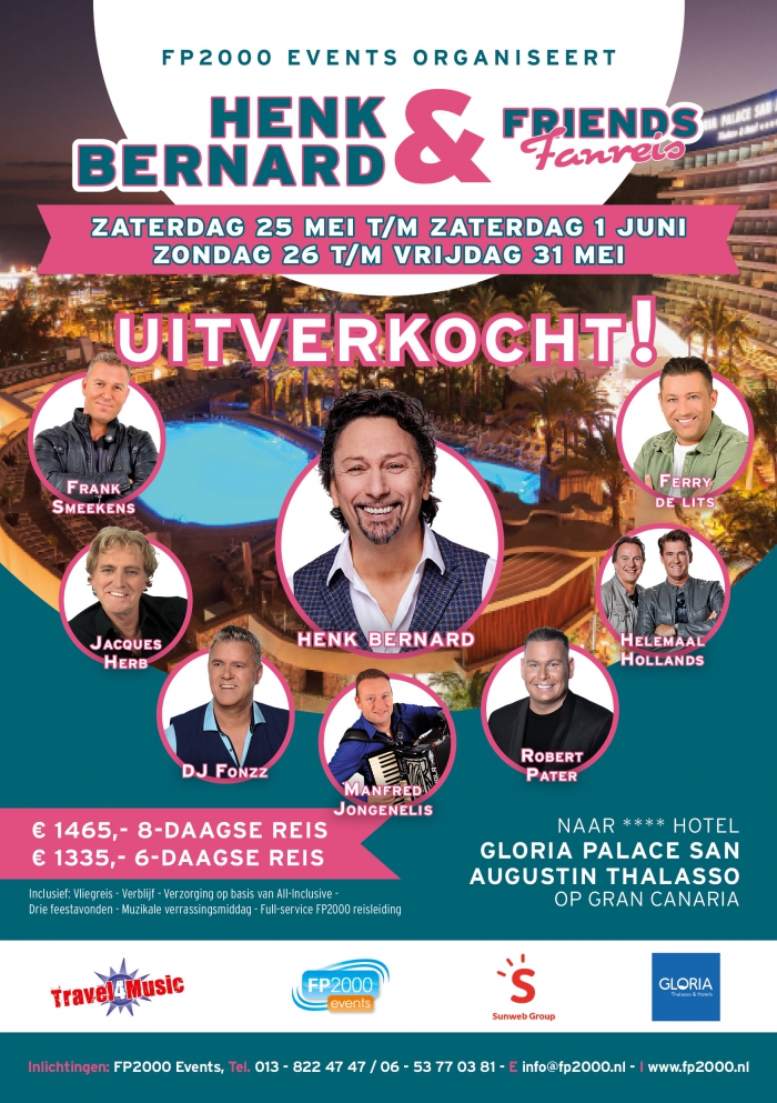 Henk Bernard & Friends fanreis 2024